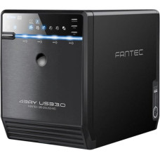 Fantec QB-35US3-6G black 4x3,5  SATA HDD USB3.0 eSATA