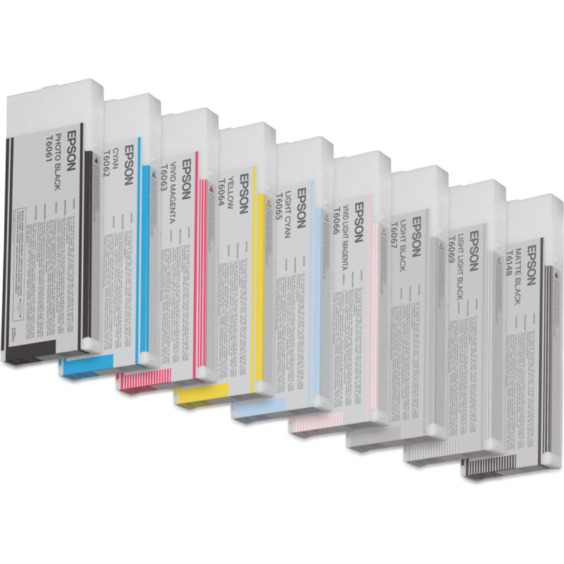 Epson Tintes kasetne Cyan T606200 220 ml