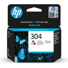 HP 304 Tri-color Original Ink Cartridge