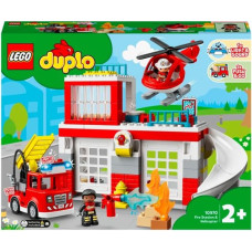 Lego Duplo 10970 Fire Station & Helicopter