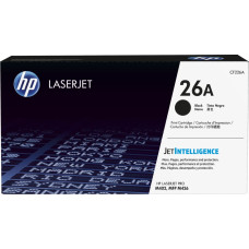 HP 26A Black Original LaserJet Toner Cartridge