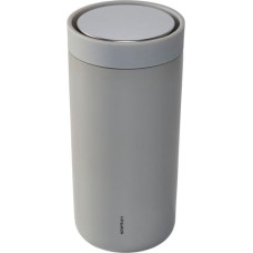 Stelton To Go Click Thermal Mug 0,4 l            soft light grey