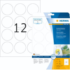 Herma Removable Round Labels  60 25 Sheets DIN A4 300 pcs. 5067