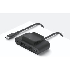 Belkin BOOST Charge 4-Port Split 2xUSB-C/2xUSB-A bl BUZ001bt2MBKB