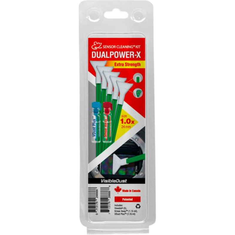 Visible Dust DUALPOWER-X 1.0x Extra Strength MXD100 Green Swab