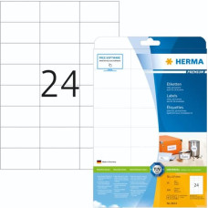 Herma Labels 70x37 white 10 Sheets DIN A4 240 pcs. 8644