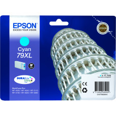 Epson Tower of Pisa 79XL tintes kārtridžs 1 pcs Oriģināls Augsta (XL) produktivitāte Tirkīzzils