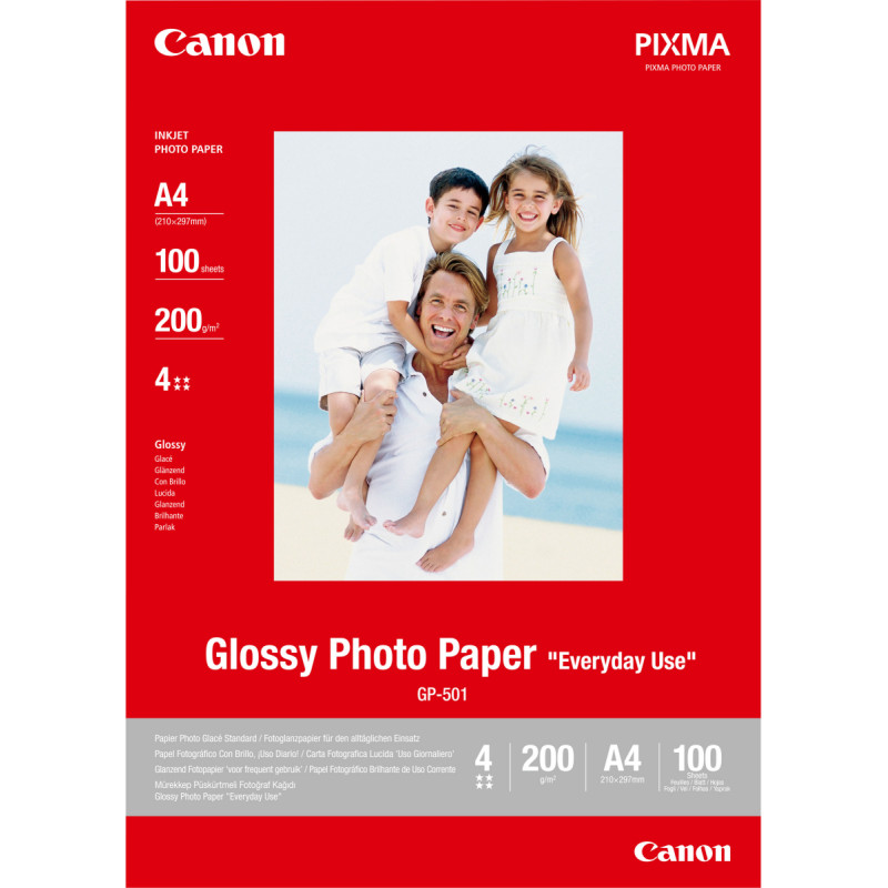 Canon 0775B001 fotopapīrs A4 Spīdums