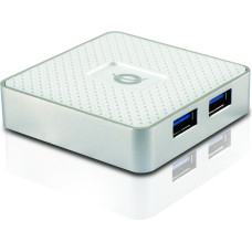 Conceptronic HUBBIES03W USB 3.2 Gen 1 (3.1 Gen 1) Type-A 5000 Mbit/s Balts