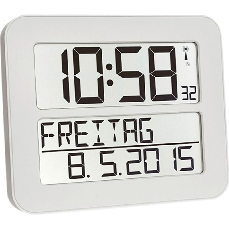 Tfa-Dostmann TFA 60.4512.02  white TIMELINE MAX