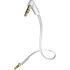 In - Akustik in-akustik Star MP3 white 3,5 Jack Plug 90° 0,5 m