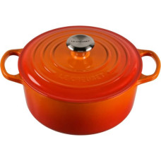 Le Creuset Signature Casserole round 24 cm volcanic