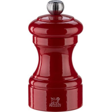 Peugeot Bistro salt mill 10 cm passion red lacquered wood