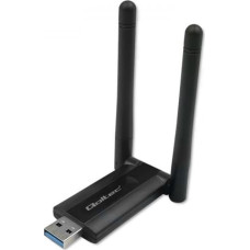 Qoltec DUAL WiFi adapter 2x2dBi Standard AC,USB3.0