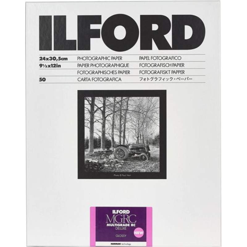 Ilford 1x 50 Ilford MG RC DL  1M  24x30