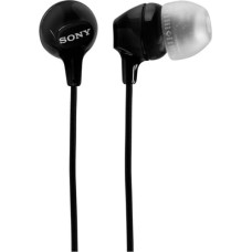 Sony MDR-EX15LP Austiņas Vadu Ausīs Mūzika Melns