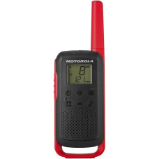 Motorola TALKABOUT T62 rācija 16 kanāli 12500 MHz Melns, Sarkans