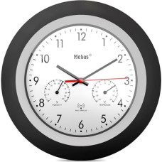 Mebus 19449 Radio controlled Wall Clock w. Thermo/Hygrometer