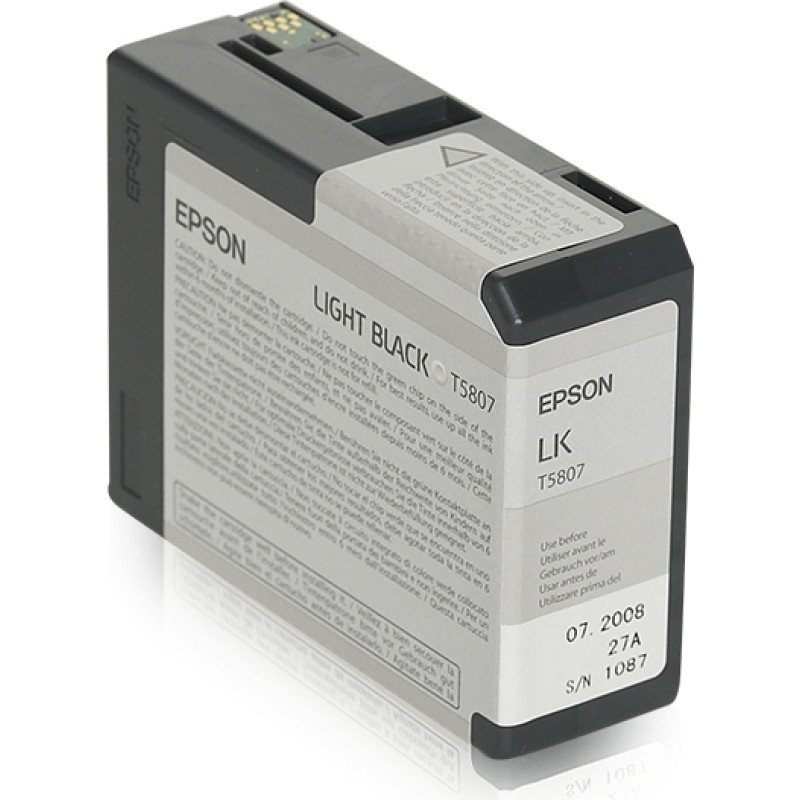 Epson Tintes kasetne Light Black T580700