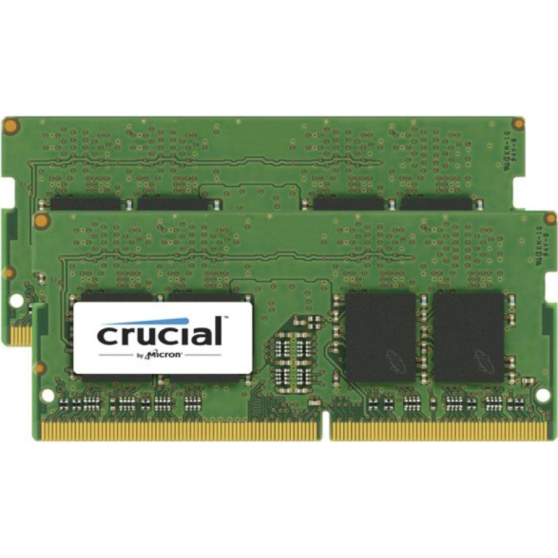 Crucial DDR4-2666 Kit        8GB 2x4GB SODIMM CL19 (4Gbit)