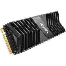 Lexar SSD|LEXAR|NM800PRO|512GB|Heatsink M.2|PCIe Gen4|NVMe|3D TLC|Write speed 3500 MBytes/sec|Read speed 7450 MBytes/sec|TBW 500 TB|MTBF 1500000 hours|LNM800P512G-RN8NG