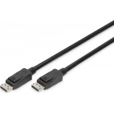 Digitus Connection Cable Displayport 8K 30Hz UHD Typ DP/DP M/M black 2m