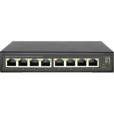 Level One LevelOne GES-2108 tīkla pārslēgs Vadīts L2 Gigabit Ethernet (10/100/1000) Melns