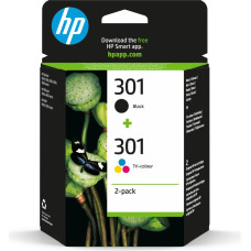 HP 301 2-pack Black/Tri-color Original Ink Cartridges