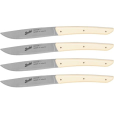 Berkel steak knife set 4-pcs. Color cream