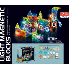 Madej Magnetic puzzle - Light track 75 pcs.