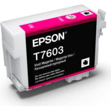 Epson ink cartridge vivid magenta T 7603 N