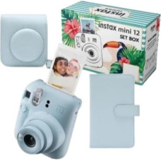 Fujifilm Camera Instax mini 12 BIG BUNDLE (camera+ case + album) blue