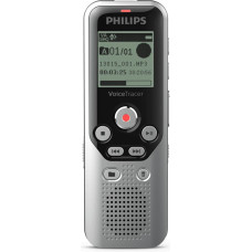 Philips DVT1250 Diktafons Iekšējā atmiņas/zibatmiņas karte Melns, Pelēks