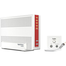 AVM FRITZ!Box 6690 bezvadu rūteris Tīkls Gigabit Ethernet Divkāršā frekvenču josla (2.4 GHz / 5 GHz) Balts