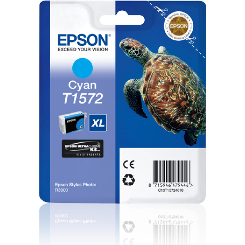 Epson Turtle T1572 Cyan