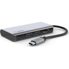 Belkin CONNECT USB-C 4-in-1 Multiport Adapter AVC006btSGY