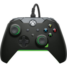 PDP 049-012-GG spēļu kontrolierīce Melns, Zaļš USB Spēļu paliktnis Analogā / digitālā PC (dators), Xbox One, Xbox Series S, Xbox Series X