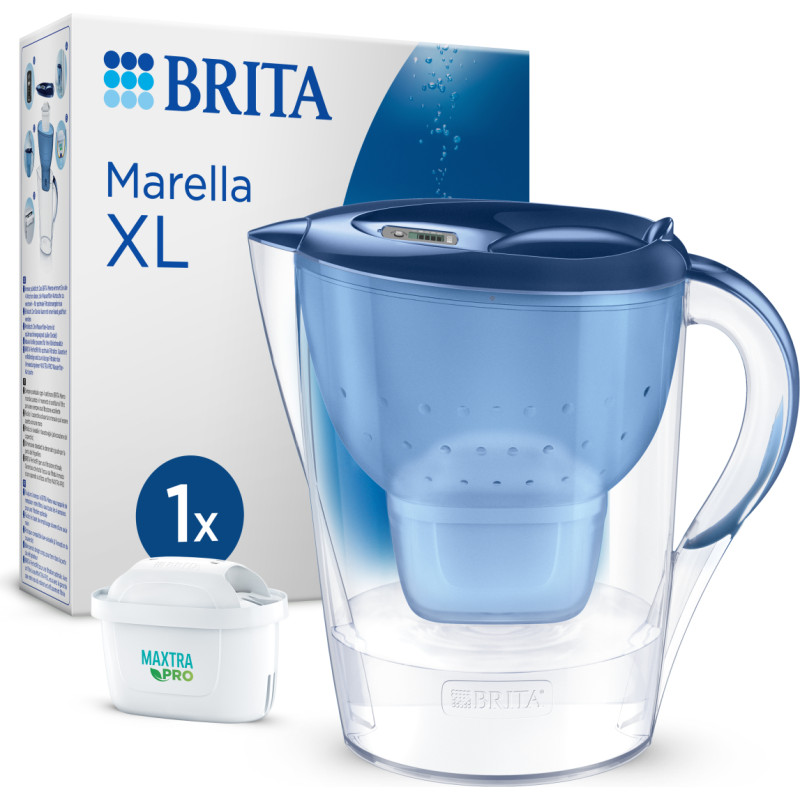 Brita Marella XL Manuāls ūdens filtrs 3,5 L Zils