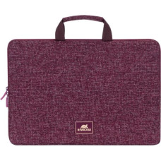 Rivacase 7913 Laptop Sleeve 13.3  with handles burgundy red