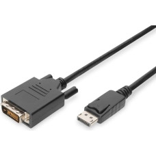 Digitus DisplayPort Adaptercable DP - DVI (24+1) St/St 1m black