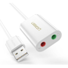 Ugreen 30143 audio karte 2.0 kanāli USB