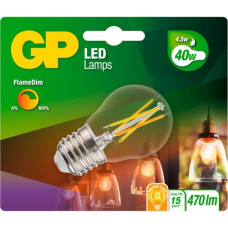 Gp Batteries GP Lighting LED FlameDim E27 4W (40W) 470 lm        GP 085461