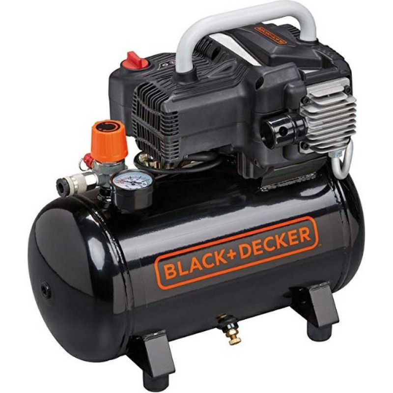 Black+Decker BLACK&DECKER SPRĘŻARKA BEZOLEJOWA 12L 1.5KM 8BAR