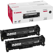 Canon CRG-718 Bk VP tonera kārtridžs 2 pcs Oriģināls Melns