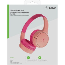 Belkin Soundform Mini-On-Ear Kids Headphone pink AUD002btPK