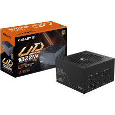 Gigabyte Power Supply|GIGABYTE|UD1000GM PG5|1000 Watts|Efficiency 80 PLUS GOLD|PFC Active|MTBF 100000 hours|GP-UD1000GMPG5