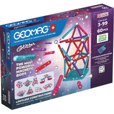 Geomag Glitter Recycled 60-piece GEOMAG GEO-536