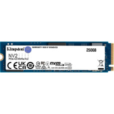 Kingston Technology NV2 250 GB M.2 PCI Express 4.0 NVMe 3D NAND