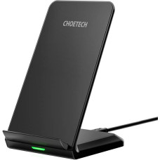 Choetech 10W inductive wireless charger with stand (black)