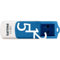 Philips FM51FD001B/00 USB zibatmiņa 51 GB USB Type-A 3.2 Gen 1 (3.1 Gen 1) Zils, Balts